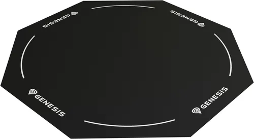 Genesis Bodenschutzmatte TELLUR 400 "OCTAGON LOGO" (1,0m) - Bodenschutzmatte mit Anti-Rutsch-Beschichtung, ideal für Büros und Home Offices, schützt den Boden und sorgt für Sicherheit.