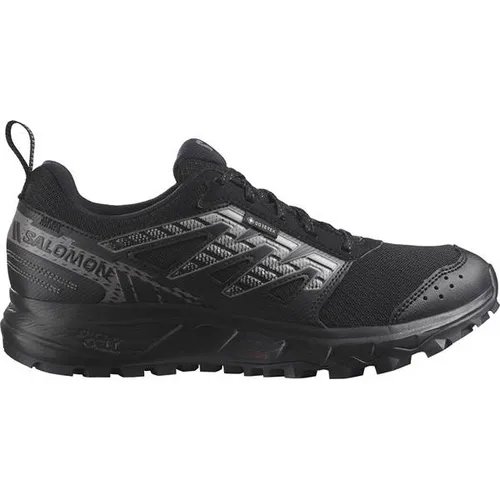 Wanderschuh SALOMON "WANDER GORE-TEX W" - Wasserdicht und Sportlich - Wanderschuhe für Trailrunning, ausgestattet mit GORE-TEX®-Membran für trockene Füße und Contagrip®-Außensohle für optimalen Grip auf jedem Untergrund.