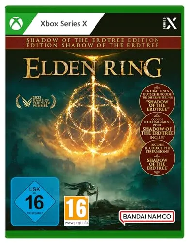 Elden Ring Shadow of the Erdtree Edition - XBSX [EU Version] - Games - Erlebe das größte DLC für ELDEN RING mit neuen Welten, Waffen und Herausforderungen, inklusive dem preisgekrönten Basisspiel.