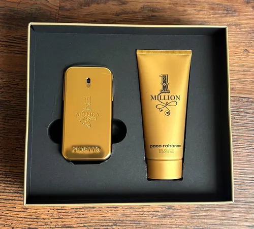 Rabanne 1 Million EdT Set 50 ml + Shower Gel 100 ml - Parfum Set für Herren mit dem verführerischen 1 MILLION Eau de Toilette und einem erfrischenden Duschgel – ideal für den modernen Gentleman.