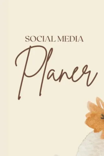 Social Media Planer: Notizbuch für Content Creator und Blogger - Kalender mit vorgedruckten Seiten zum Planen von Postings