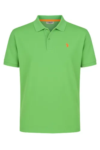 U.S. Polo Assn. Freizeit-Polo US16147 (Baumwolle) grün Herren, Größe: 3XL - Klassisches Polo von U.S. Polo Assn. in grün, gefertigt aus weicher Baumwolle für hohen Tragekomfort. Ideal für Freizeit und legere Anlässe. Der typische Polokragen und das dezente Logo verleihen einen sportlichen Look.