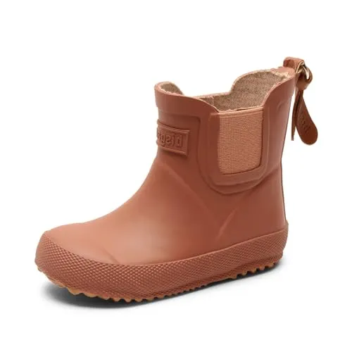 Bisgaard Baby's Rubber Gummistiefel 25 | EU 25 braun - Stiefel für Jungen, aus wasserdichtem Naturkautschuk, ideal für den Alltag und perfekt für regnerische Tage.