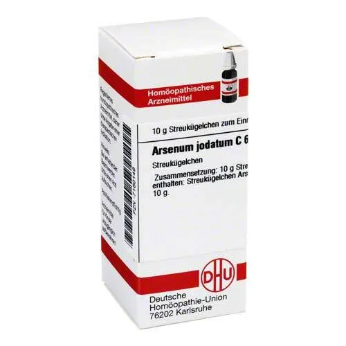 DHU Arsenum jodatum C 6 Globuli 10 g