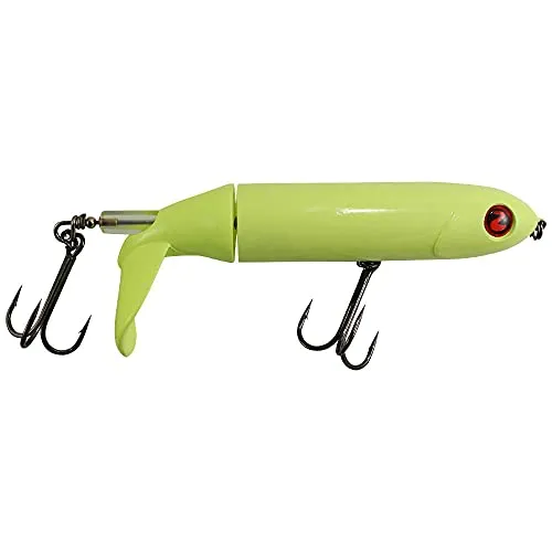 River2Sea Whopper Plopper 190 Wobbler 78g Glow in The Dark - Kunstköder für Angler, ideal für die Nacht. Mit besonderen Glow-in-the-Dark-Eigenschaften zieht dieser Wobbler gezielt Raubfische an.