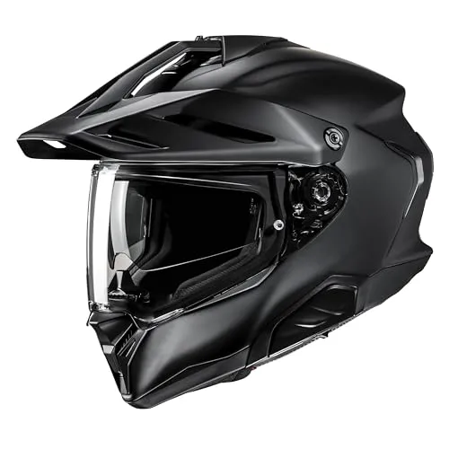 HJC RPHA 60 Enduro Helm, schwarz, Größe M für Männer - Motorradhelm mit Premium Integrated Matrix für hohe Stabilität und Leichtigkeit. Die optimale Luftzirkulation hält dich kühl und trocken, ideal für Enduro-Fahrten.
