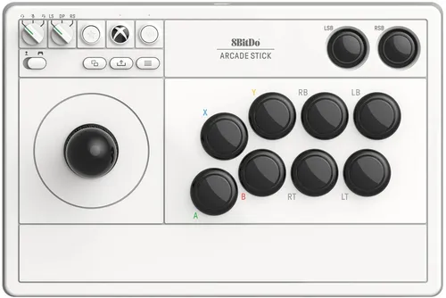 8BitDo Arcade Stick Xbox - lizensierter PC-Controller, 2.4G, USB, programmierbar mit 17 Tasten und 1000 mAh Akku, ideal für Retro-Gaming