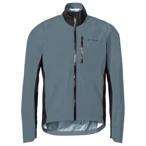 VAUDE Men's Kuro Rain Jacket - Wasserdichte Radjacke für Herren, ideal für Gravel Biking – winddicht, atmungsaktiv und mit praktischen Ventilationsschlitzen für optimalen Komfort.