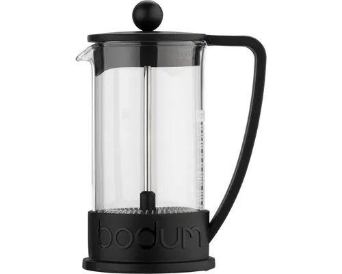 Bodum Kaffeebereiter PRESS BRAZIL 0,35 Liter - Teekocher: Die BRAZIL French Press von Bodum brüht aromatischen Kaffee auf traditionelle Weise und bietet dank ihres benutzerfreundlichen Designs volle Kontrolle über Brühzeit und Stärke.