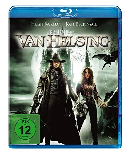 Van Helsing [Blu-ray] - Spannender Actionfilm über den berühmten Monsterjäger, jetzt in brillanter Blu-ray-Qualität, freigegeben ab 12 Jahren.