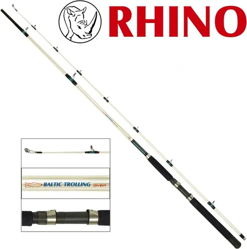 Rhino Baltic Trolling Diver 2,85m Trollingrute - Sonstige Angelköder, hochwertige Diver-Rute mit durchgehender Aktion für optimalen Schleppangelerfolg.