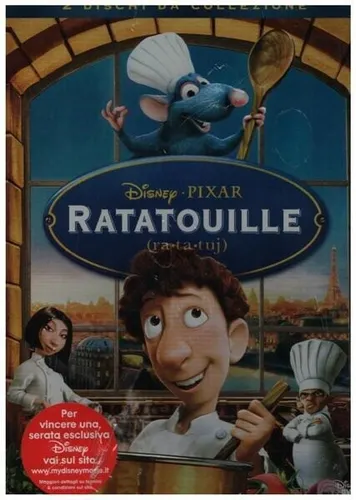 DOUBLE DVD Pixar Ratatouille ITALIAN / ENGLISH NEW OVP Walt Disney Studios