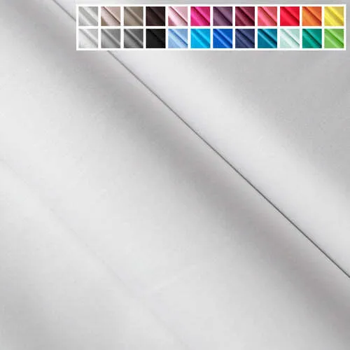 Baumwollstoffe Uni / Einfarbig - Popeline Stoff mit über 20 Farben - ab 25 cm