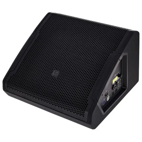 LD Systems MON 15 A G3 - 15" aktiver koaxialer Bühnenmonitor - PA-Lautsprecher mit 300 W RMS Leistung, bietet herausragende Audioqualität durch koaxialen Aufbau und 50° x 90° CD-Horn für präzise Klangwiedergabe, ideal für professionelle Bühnenanwendungen.