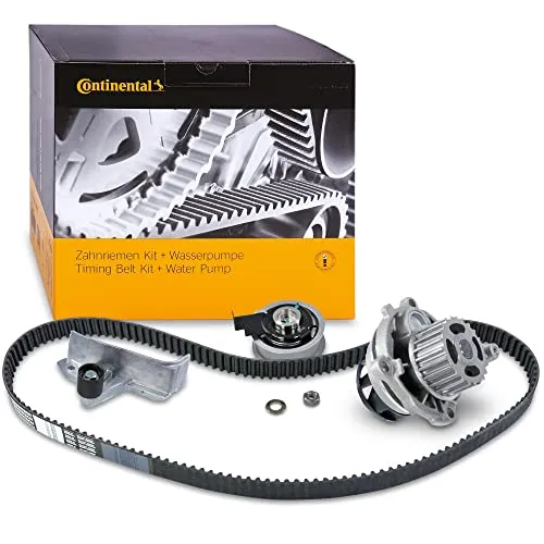 CONTITECH CT909WP3 Wasserpumpe + Zahnriemensatz - Auto-Zahnriemen-Kits mit Wasserpumpe und Zahnriemen für zuverlässige Motorleistung und Langlebigkeit.