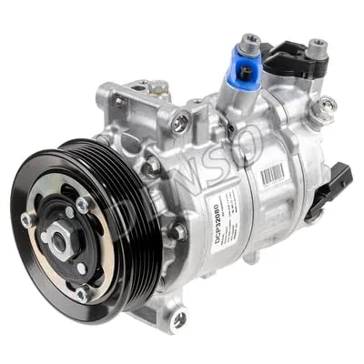DENSO Klimakompressor für VW, AUDI, SKODA DCP32080 - Hochwertiger Klimakompressor (OE-Qualität) für verschiedene Modelle ab 11/2014 bis 07/2019, sorgt für effiziente Kühlung und Komfort im Fahrzeug.
