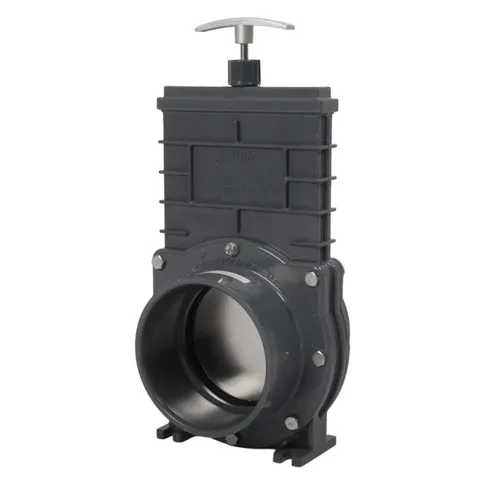 Valterra Edelstahl Zugschieber 110 mm - Fittings für zuverlässige Absperrung, aus robustem Edelstahl mit einem maximalen Betriebsdruck von 1,00 Bar, ideal für langlebige Anwendungen.