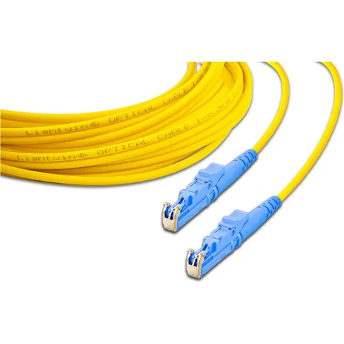Lightwin High Quality Simplex LWL Patchkabel 3 m OS2 E-2000 - Hochwertiges 3 m LWL Patchkabel für zuverlässige Datenübertragung. Ideal für professionelle Netzwerkinstallationen und bietet eine hervorragende Leistung.