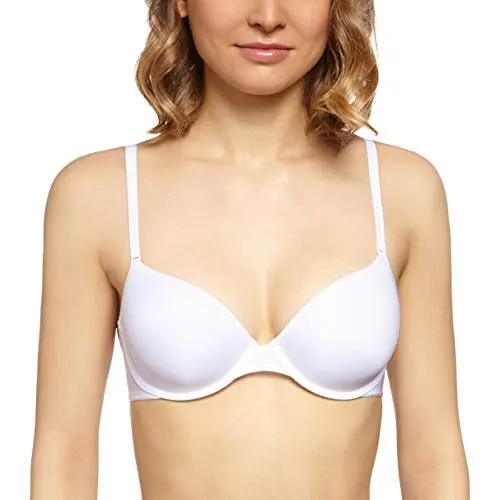 Bügel-BH TRIUMPH "Body Make-Up WHP" - Funktionsunterwäsche mit innovativen Spacer Cups für atmungsaktiven Tragekomfort. Ideal als T-Shirt BH, perfekt für den Alltag und in zeitlosem Weiß.