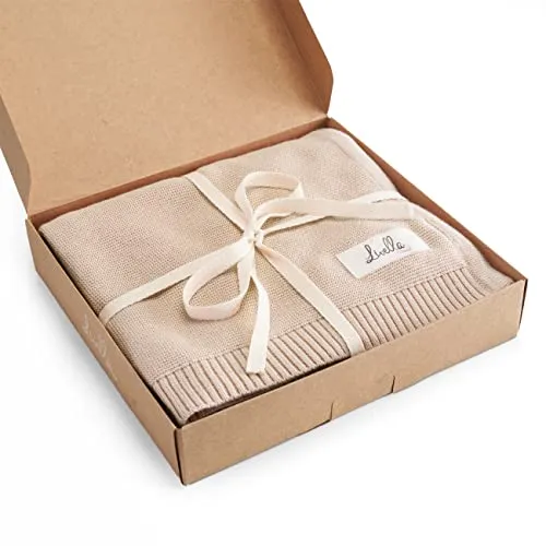 Livella Babydecke aus 100% Bio-Baumwolle - Babydecken aus hochwertiger Bio-Baumwolle, ideal für empfindliche Babyhaut, Oeko-TEX und GOTS zertifiziert, kuschelig und atmungsaktiv für jede Jahreszeit.