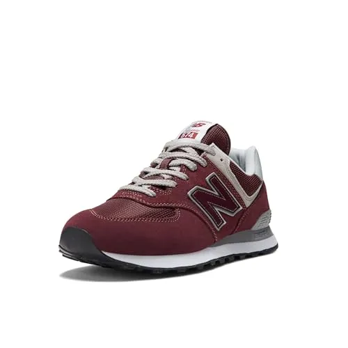 New Balance ML574 Sneakers für Herren und Damen - Blau - Klassische Sneaker aus Leder und Textil, ideal für Freizeitaktivitäten. Mit rutschfester Sohle für optimalen Komfort, erhältlich in den Größen 40 bis 46.5.