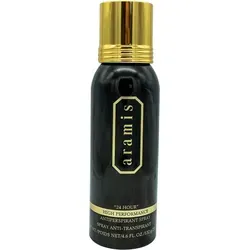 24-Hour High Performance Antiperspirant Spray von Aramis - Herrendüfte, reaktiviert bei starker Transpiration den Duft Aramis Classic und schützt langanhaltend vor Körpergeruch.