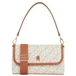 Tommy Hilfiger TH Monoplay Schultertasche 26 cm - Braun - Stylische Tommy Hilfiger Schultertasche in Braun, ideal für den täglichen Gebrauch. Mit praktischem Design und hochwertiger Verarbeitung für modernen Look.