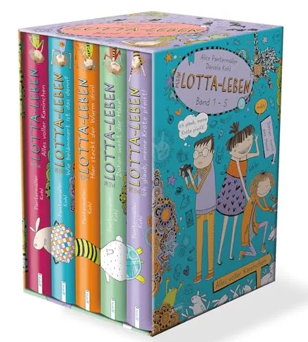 Mein Lotta-Leben (1-5): Sonderausgabe im Schmuckschuber - Hörbücher, liebevoll gestaltete Sonderausgabe mit den ersten fünf Bänden im attraktiven Schmuckschuber für Sammler und Fans.