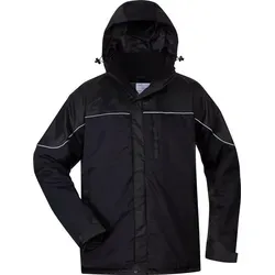 Craftland 3-in-1 Outdoorjacke PICHL Gr. 2XL schwarz - Die Craftland 3-in-1 Outdoorjacke PICHL in Schwarz bietet optimalen Schutz vor Wind und Wasser. Mit abnehmbarer Fleece-Innenjacke, atmungsaktivem Material und praktischen Taschen ist sie ideal für jedes Abenteuer.
