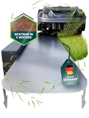 Yourkon Rasenkante für Mähroboter 1 Meter Corten-Stahl - Beeteinfassung aus hochwertigem Corten-Stahl, ideal für Mähroboter. Langlebig, rostet natürlich und sorgt für klare Gartenkanten. Perfekte Lösung für eine effiziente Gartenpflege.