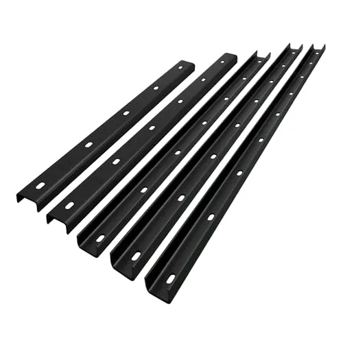 Gratleiste U-FORM 3er Set für stabilen Tischbau - Optimale Unterstützung für Tischplatten – Mit der Gratleiste U-FORM bleibt Deine Tischplatte stabil und gerade. Einfache Montage in gefräste Nuten, ideal für Balkon- und Terrassentische. Robust und langlebig durch hochwertige Pulverbeschichtung.