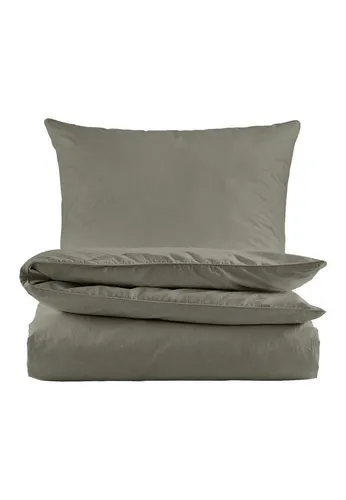 Hessnatur Bettwäsche aus reiner Bio-Baumwolle, 2-teilig - Bettwäsche-Set aus feinem Perkal mit Knopfverschluss, kühl und soft auf der Haut, ideal für das ganze Jahr, pflegeleicht durch Garment-Washed-Effekt.