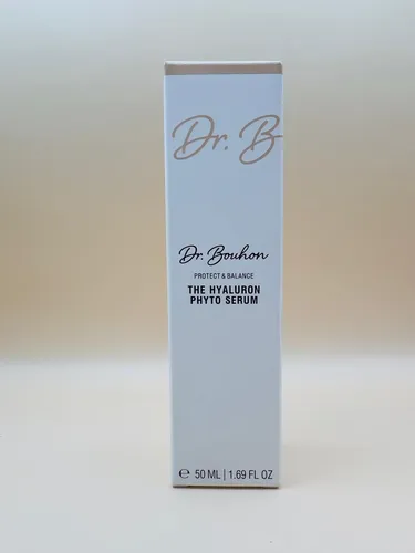Dr. Bouhon Hyaluron Phyto Serum 50ml - Intensiv feuchtigkeitsspendendes Gesichtsserum - Gesichtsserum mit 4-Fach Hyaluronsäure, Phytoöstrogenen & Zink PCA für straffere, regenerierte Haut. Ideal für alle Hauttypen, vegan und dermatologisch getestet.