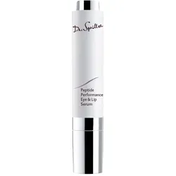 Dr. Spiller Peptide Performance Eye & Lip Serum - Serum für die Augen, beugt Augenschatten vor, mit Hyaluronsäure und kühlendem Roll-on für intensive Hydratation und sichtbare Reduktion von Fältchen und Schwellungen.