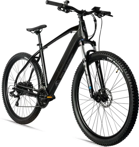 Bergsteiger E-Bike Mountainbike Cannock 250W - E-Bike für Damen und Herren mit 250W Heckmotor, 36V Akku und 24 Gängen. Ideal für Outdoor-Abenteuer und ausgestattet mit leistungsstarken Hydraulikbremsen.