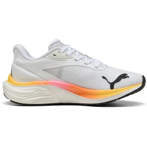 Puma Electrify NITRO 4 Wn - Größe 8 - Damen-Laufschuhe mit innovativer NITROFOAM-Technologie für optimale Dämpfung und Reaktionsfreudigkeit. Atmungsaktives Mesh-Obermaterial und PUMAGRIP Gummi bieten hervorragende Traktion beim Laufen.
