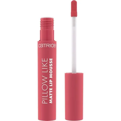 Catrice Pillow Like Matte Lip Mousse, Lippenstift, Nr. 030, Pink, langanhaltend, matt, vegan, ölfrei, ohne Parabene, ohne Mikroplastikpartikel, 1er Pack (2.8ml)