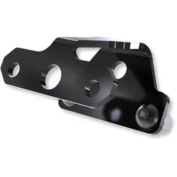 HIGHSIDER pro Kennzeichenbeleuchtungshalter-XL, schwarz - Robuster Kennzeichenbeleuchtungshalter-XL für HIGHSIDER AKRON-RS & MANTIS-RS. Aus hochwertigem Stahl, schwarz pulverbeschichtet, ideal für eine langlebige Nutzung.