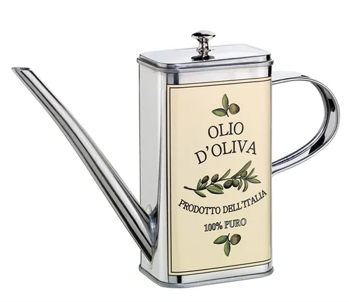 Cilio Ölspender - Essig & Öl Spender, ideal zum Servieren und Dosieren mit praktischem mediterranen Design