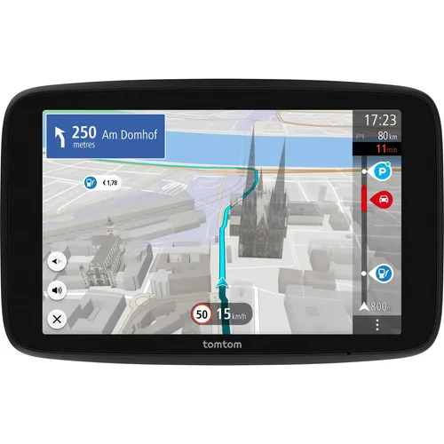 GO Navigator 7 - 7 Zoll Navigationsgerät mit 32 GB, Wi-Fi und Radarkamerawarnungen für stressfreies Reisen in ganz Europa, versandkostenfrei