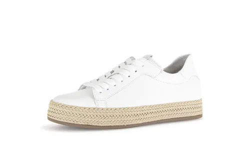 Gabor Damen Low-Top Sneaker - Best Fitting für optimalen Komfort - Damen-Sneaker mit hochwertigem Lack-Obermaterial und Lederinnenfutter, ideal für Business und Freizeit. Genießen Sie den perfekten Sitz durch die Best Fitting Technologie.