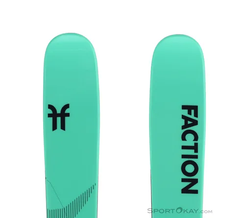 Faction Agent 1X 86 Damen Tourenski 2025 – Türkis 162 - Leichter Tourenski für Damen mit progressivem Shape und stabiler Abfahrt. Ideal für Erkundungen im Gelände, entwickelt für optimale Leistung bei allen Bedingungen.