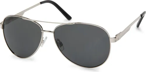 styleBREAKER Polarisierte Flieger Sonnenbrille, Pilotenbrille - Sportbrillen mit UV Schutz 400, komfortablen Federscharniere und verspiegelten Gläsern für optimalen Tragekomfort. Inklusive Etui und Putztuch.