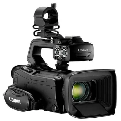 Canon XA75 Camcorder - 4K-Camcorder mit 15-fach Zoom und 5-Achsen-Bildstabilisator, ideal für hochwertige Livestreams und professionelle Aufnahmen.