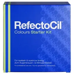 RefectoCil Colours Starter Kit Augenbrauen Set - Augenbrauen Set für das Färben von Augenbrauen und Wimpern, enthält alles Notwendige für perfekte Ergebnisse.
