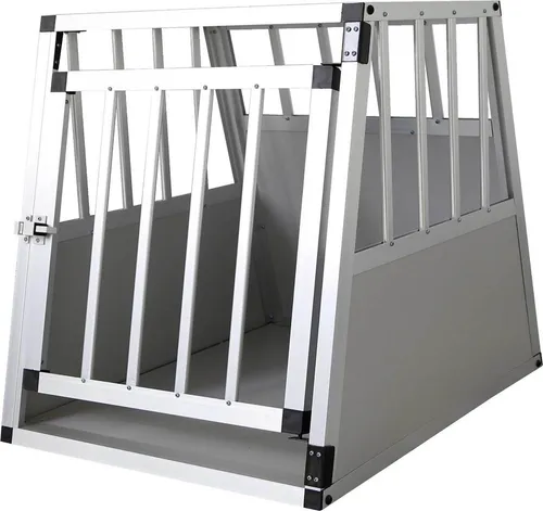 Trekker Hundebox S 54x69x60cm - Robuste Transportbox für Hunde, ideal für Reisen und Ausflüge. Sicher und komfortabel, bietet sie optimalen Schutz während der Fahrt.