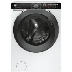 Hoover Waschtrockner HDP4106AMBC7/1-S, 10 kg, 6 kg, WiFi & Bluetooth - Vielseitiger Waschtrockner mit Dampffunktion und smarten Steuerungsoptionen via App. Ideal für effizientes Waschen und Trocknen in einem Gerät.