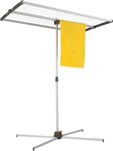 Juwel Premium Wäschetrockner Swing 200 Nr.30014 - 20 Meter Trockenlänge, komfortabel und platzsparend für drinnen und draußen