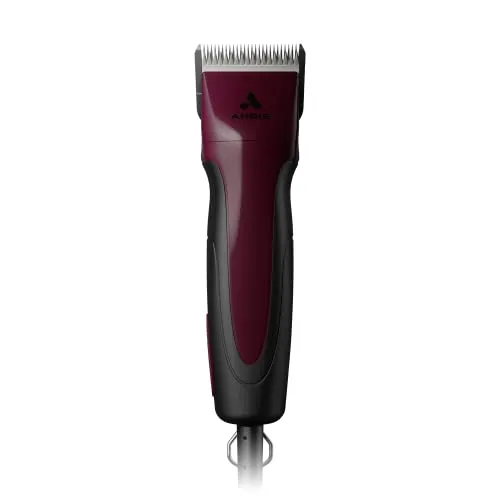 Andis 68530 Excel Professional 5-Gang-Schermaschinen-Set, abnehmbare Klinge, Tier-/Hundepflege, Rotationsmotor, rutschfestes Soft-Grip-Gehäuse, 35,6 cm Schnur, für alle Felle und Rassen, SMC,