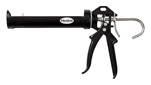 Pattex Profi Metall Kartuschenpistole - Hochwertige Silikonpistole aus Metall für präzises Abdichten und Kleben. Mit automatischem Nachlaufstopp und Schnellstopp-Funktion für einfache Handhabung und optimale Ergebnisse.